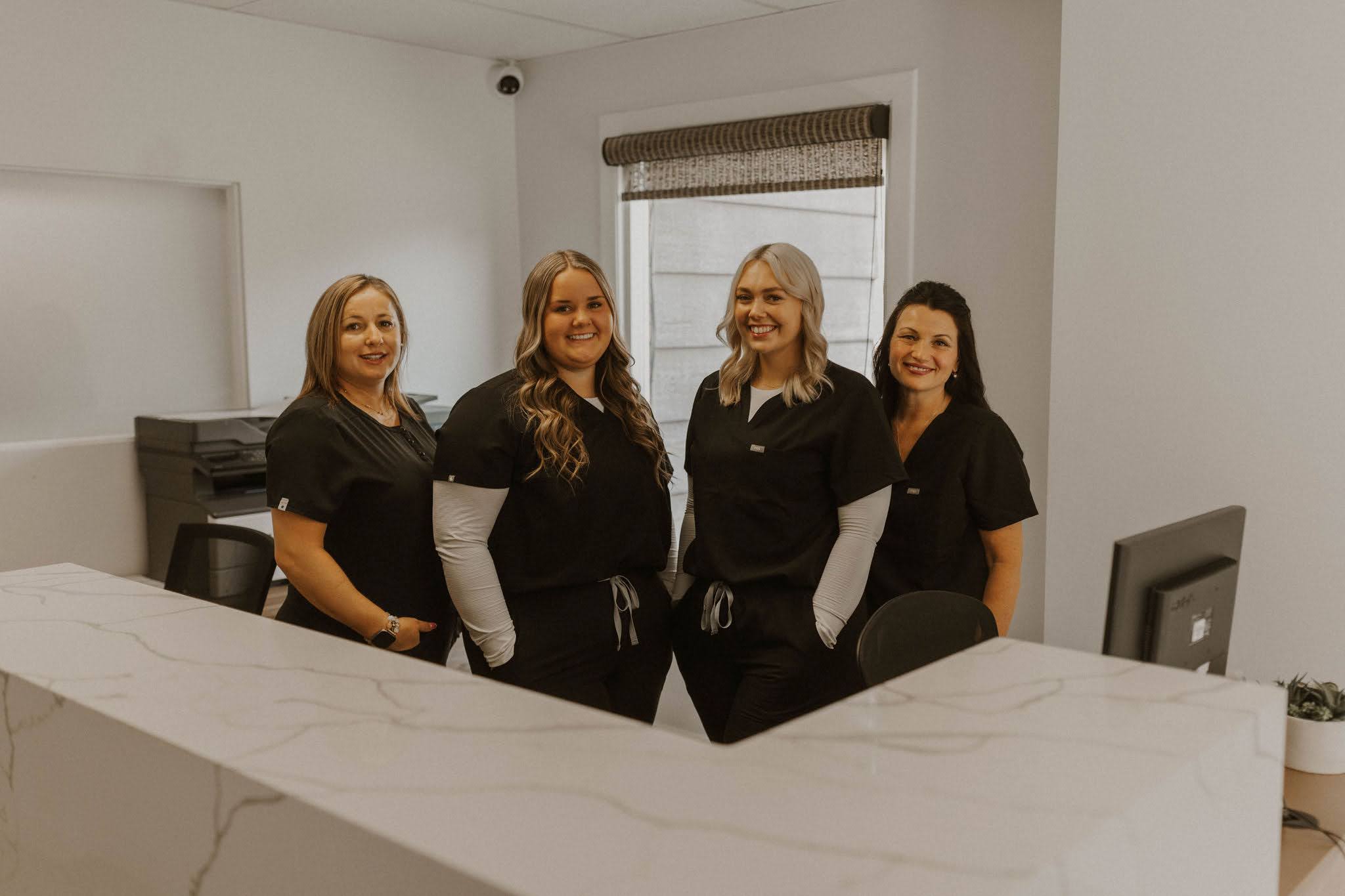 The reception team at Dentistry on Norfolk South